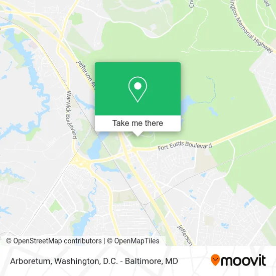 Arboretum map