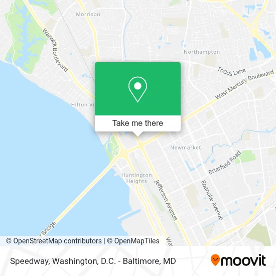 Speedway map