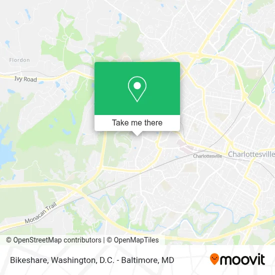 Bikeshare map