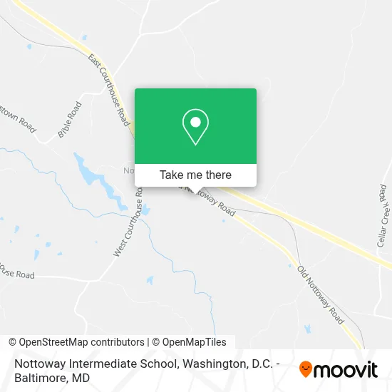 Nottoway Intermediate School map