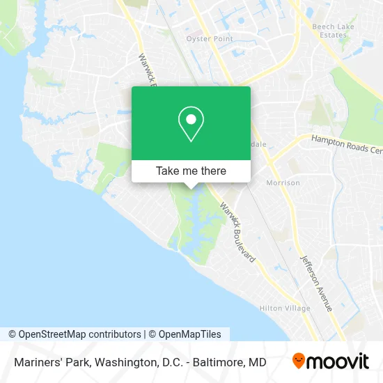 Mariners' Park map