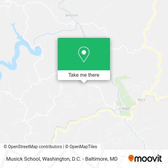 Musick School map