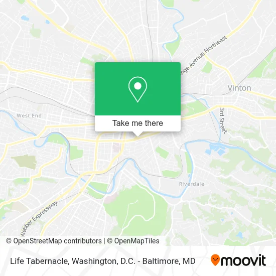 Life Tabernacle map