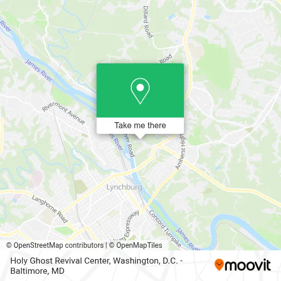 Holy Ghost Revival Center map