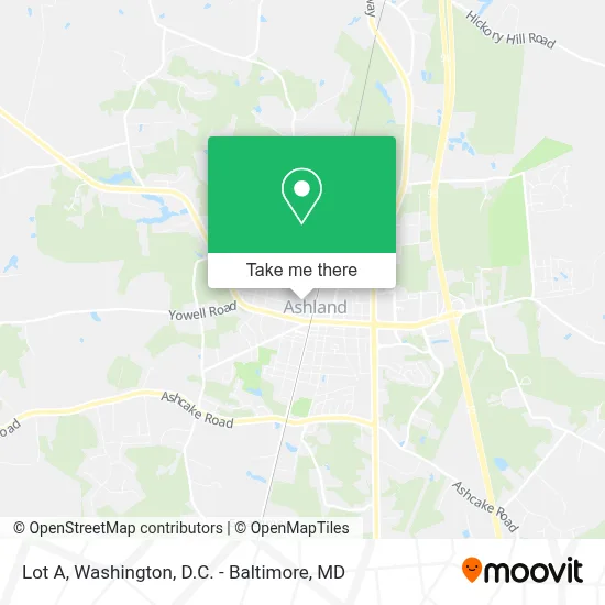 Lot A map