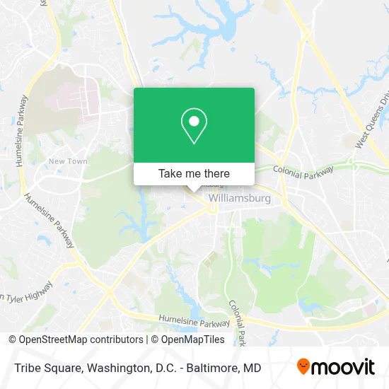 Tribe Square map