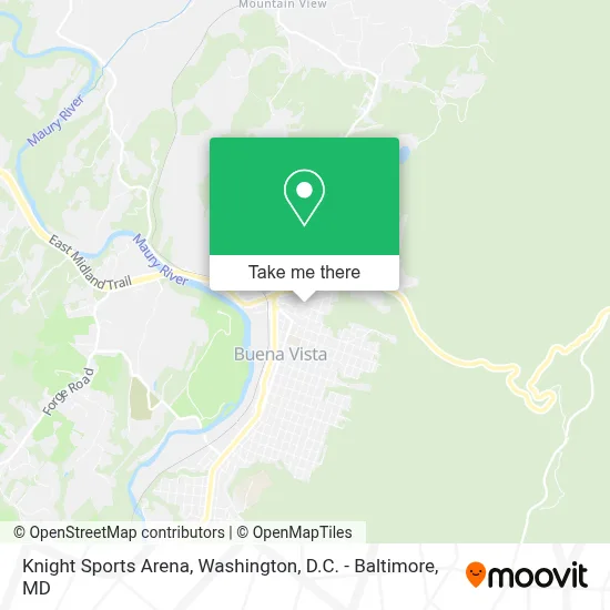 Knight Sports Arena map