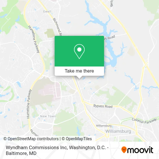 Wyndham Commissions Inc map