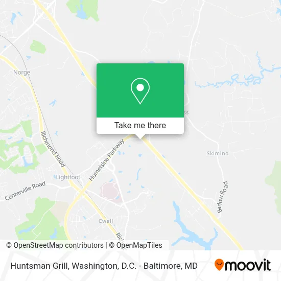 Huntsman Grill map