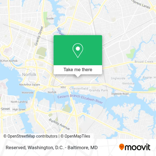 Reserved map