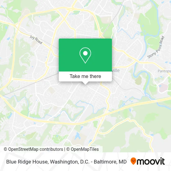 Blue Ridge House map