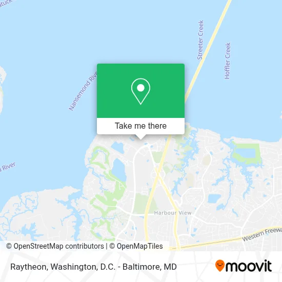 Raytheon map