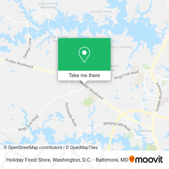 Holiday Food Store map