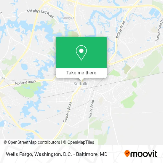 Wells Fargo map