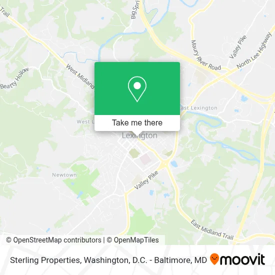Sterling Properties map