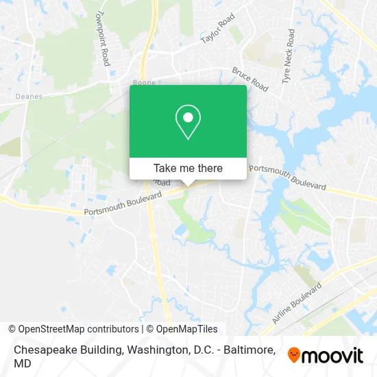 Chesapeake Building map