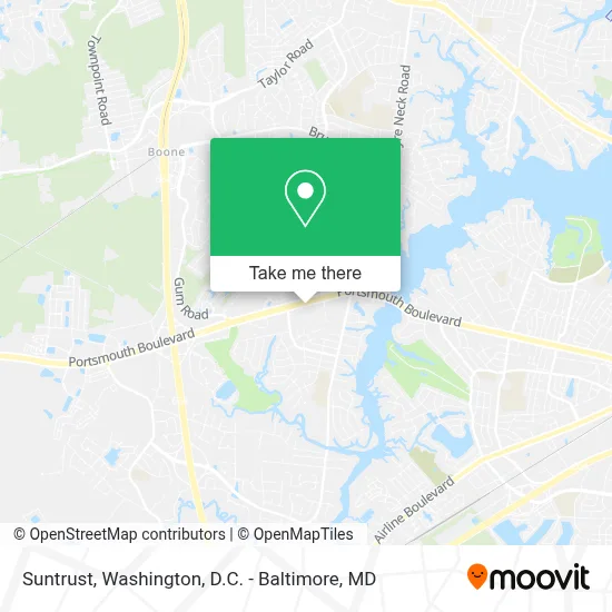 Suntrust map