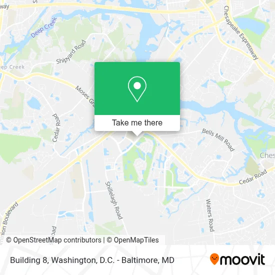 Building 8 map