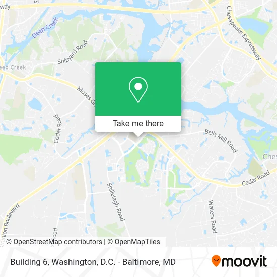 Building 6 map