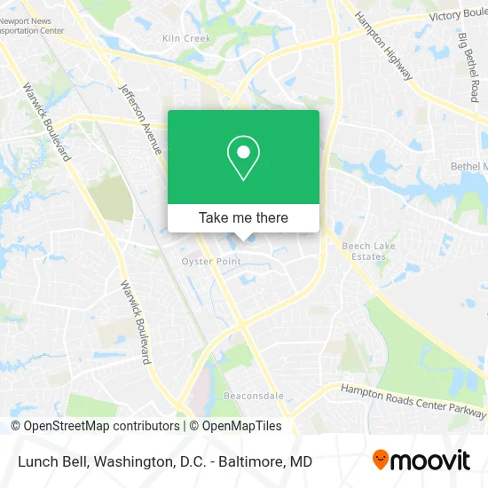 Lunch Bell map