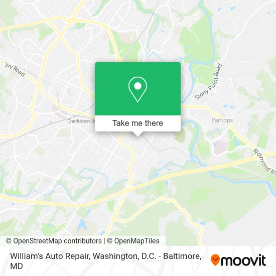 William's Auto Repair map
