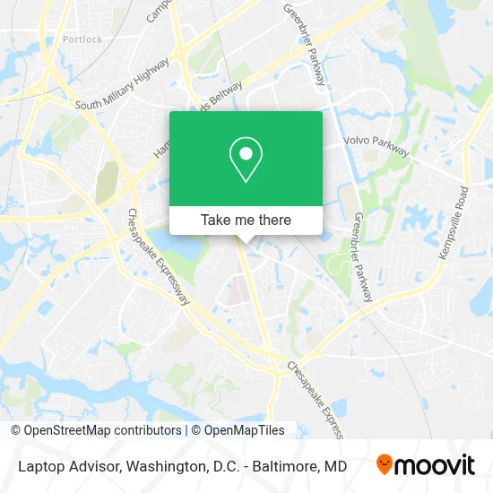 Laptop Advisor map