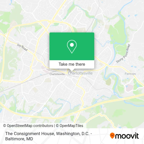 The Consignment House map