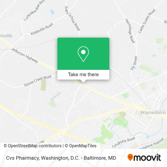 Cvs Pharmacy map