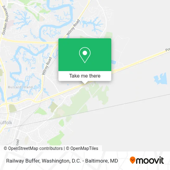 Railway Buffer map