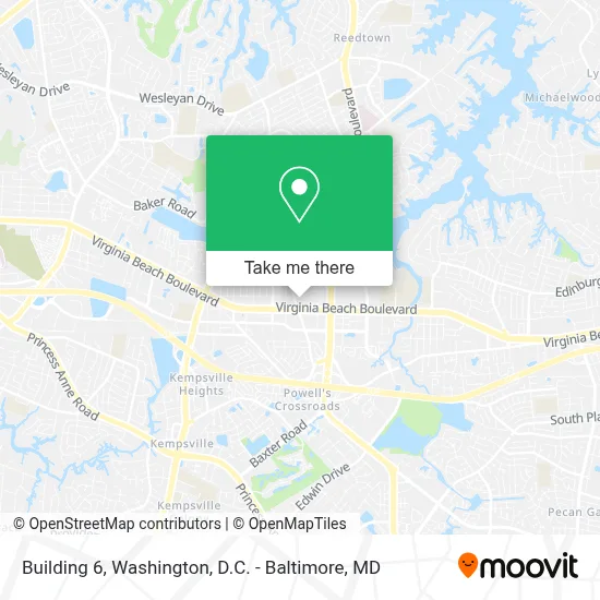 Building 6 map