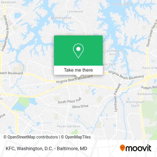 Kfc map
