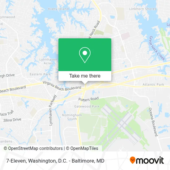 7-Eleven map