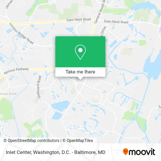 Inlet Center map