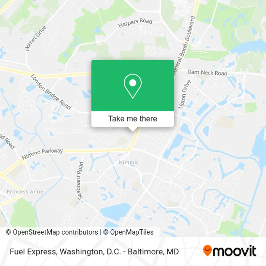 Fuel Express map