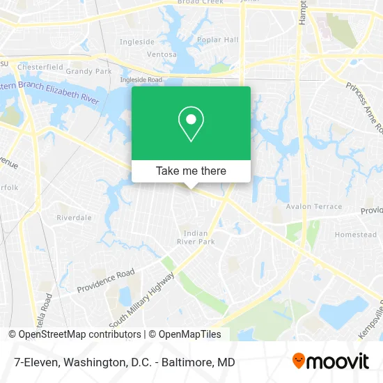 7-Eleven map