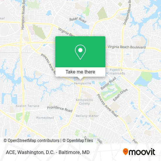Ace map