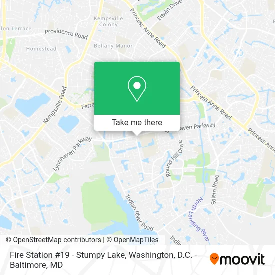 Fire Station #19 - Stumpy Lake map