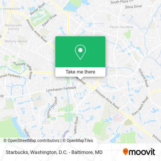Starbucks map