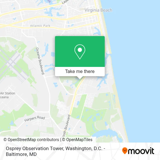 Osprey Observation Tower map