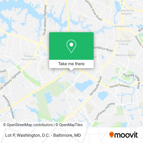Lot P map