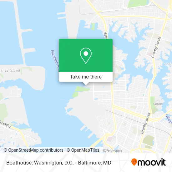 Boathouse map