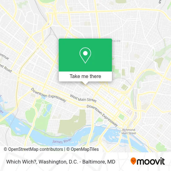 Which Wich? map