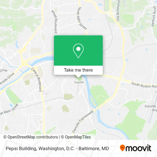Pepsi Building map