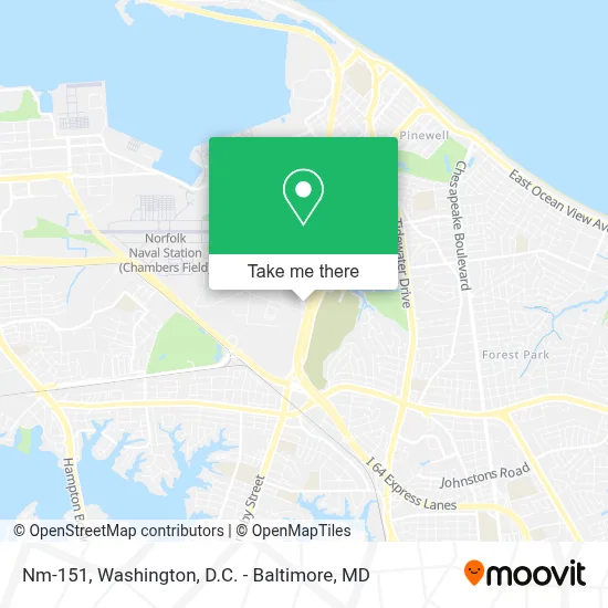 Nm-151 map