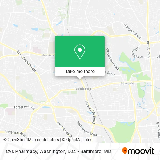 Cvs Pharmacy map