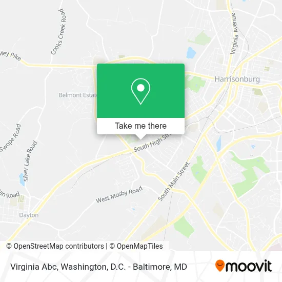 Virginia Abc map