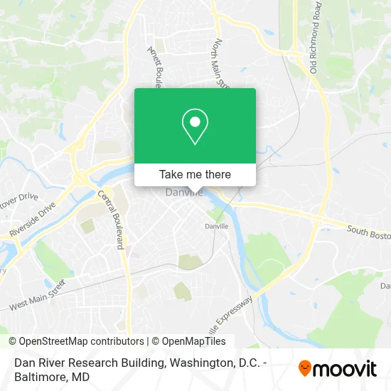 Dan River Research Building map