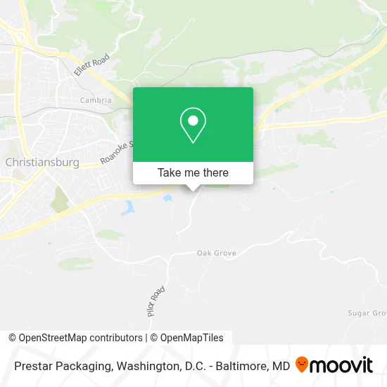 Prestar Packaging map
