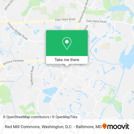 Red Mill Commons map