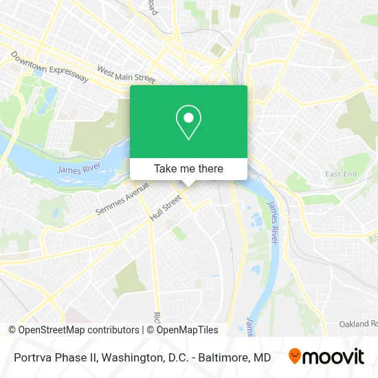 Portrva Phase II map